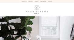 Desktop Screenshot of houseofgrays.com